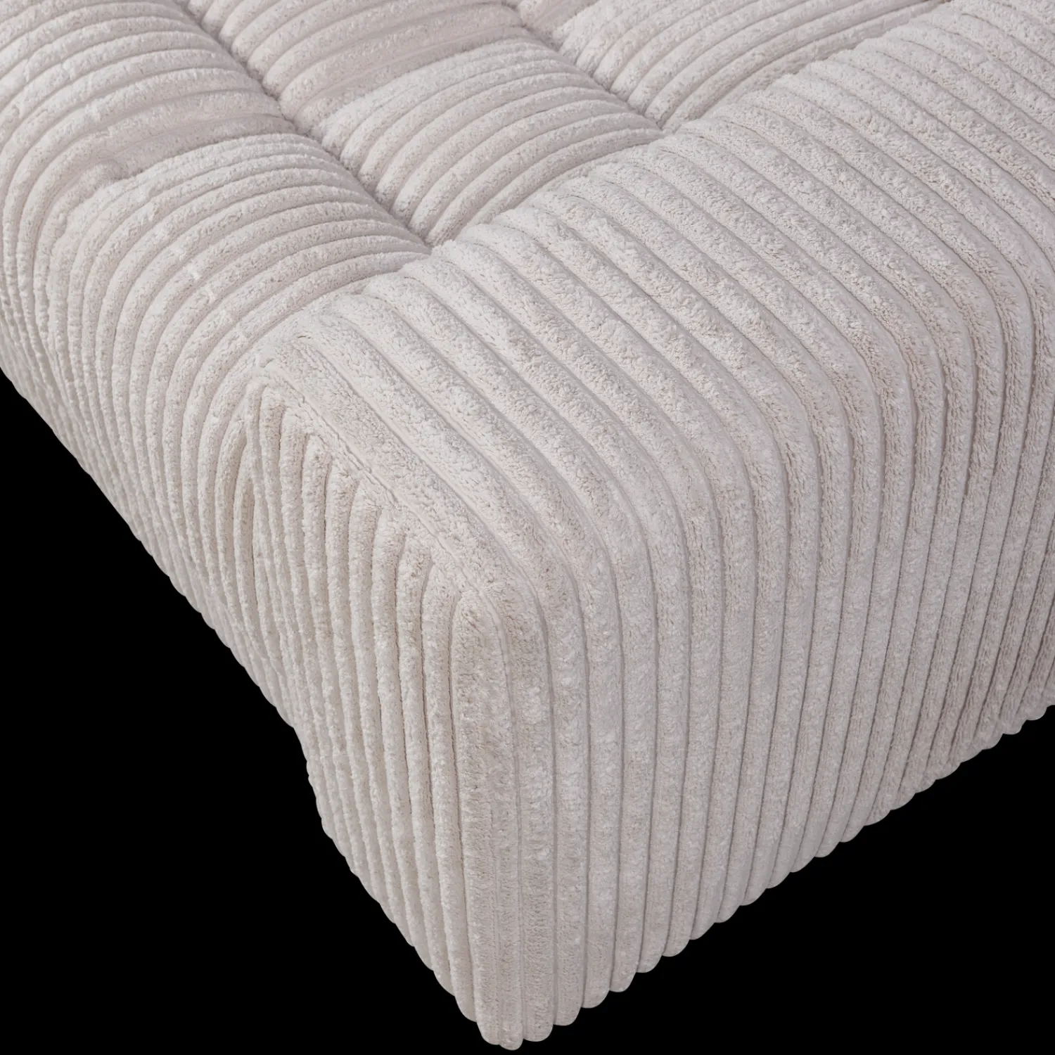 Loveseats-WOOOD Second Date Rib Loveseat Natural