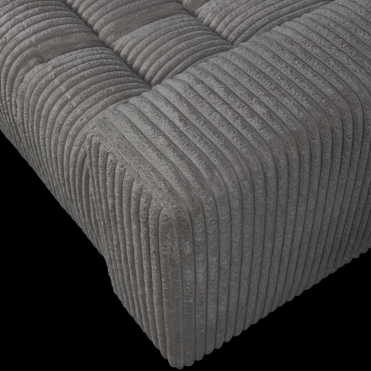 Loveseats-WOOOD Second Date Rib Loveseat Terrazzo