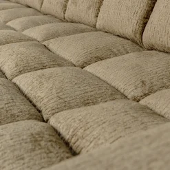 Hoekbanken-WOOOD Second Date Velvet Chaise Longue Wheatfield