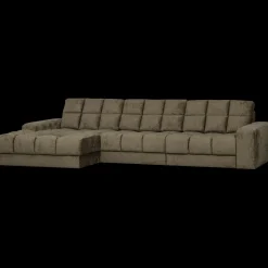 Hoekbanken-WOOOD Second Date Velvet Chaise Longue Bonsai