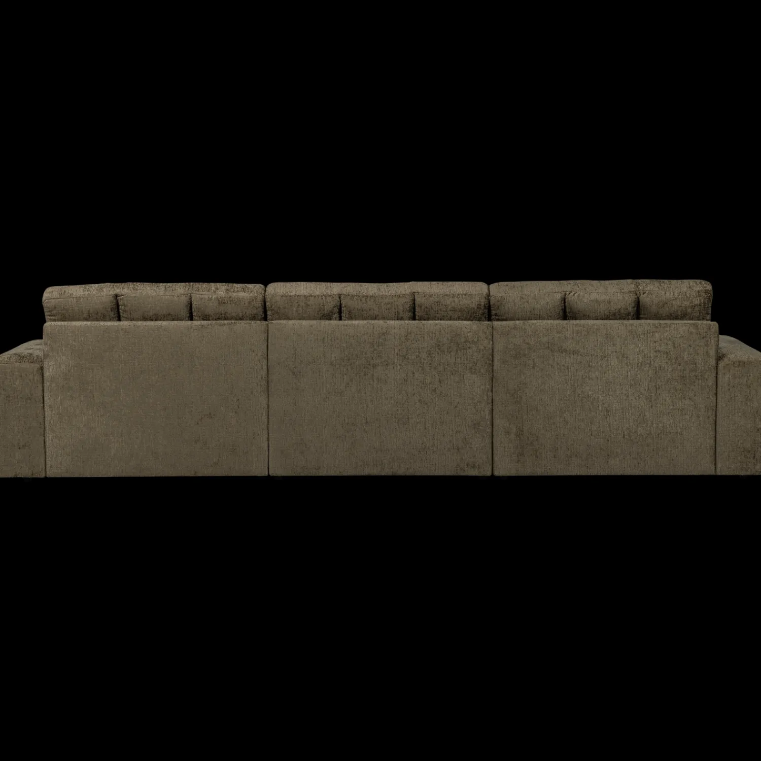 Hoekbanken-WOOOD Second Date Velvet Chaise Longue Bonsai