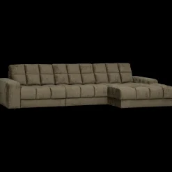 Hoekbanken-WOOOD Second Date Velvet Chaise Longue Bonsai