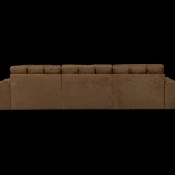 Hoekbanken-WOOOD Second Date Velvet Chaise Longue Brass