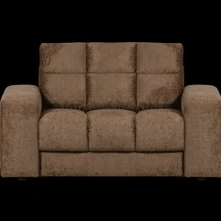 Loveseats-WOOOD Second Date Velvet Loveseat Brass