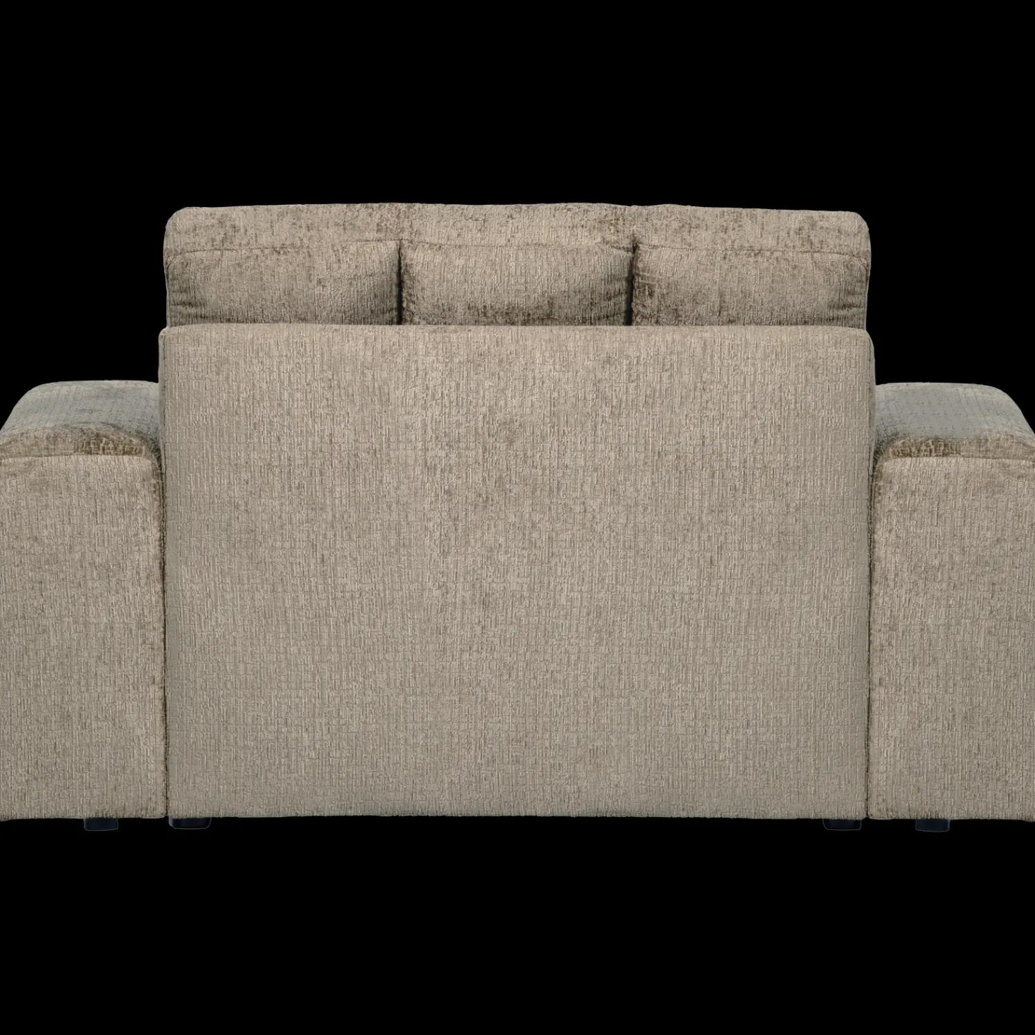 Loveseats-WOOOD Second Date Velvet Loveseat Wheatfield