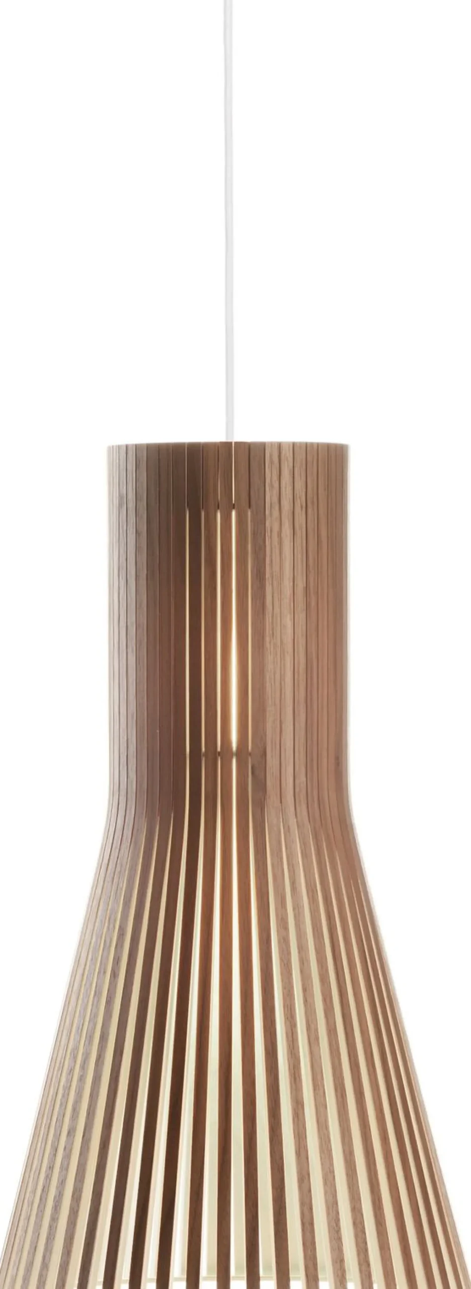 Design Hanglampen|Design Hanglampen-Secto Design Secto 4201 S Hanglamp Walnut