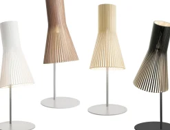 Design Tafellampen|Tafellampen-Secto Design Secto 4220 Tafellamp Birch