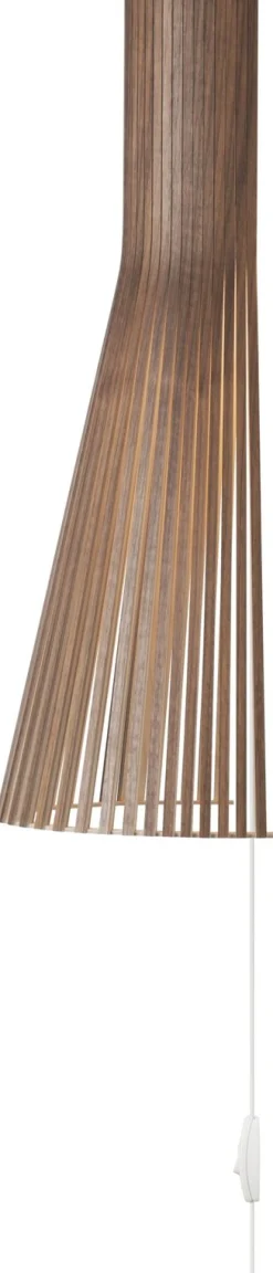 Design Wandlampen|Wandlampen-Secto Design Secto 4230 Wandlamp Walnut