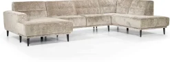 U-Banken|Elementenbanken-Sevn Sef Hoekbank Beige. Naturel