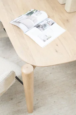 Houten Eettafels-Eleonora Selbu Eettafel Naturel
