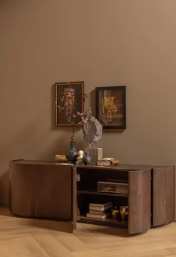 Dressoirs-WOOOD Sense Dressoir Walnut