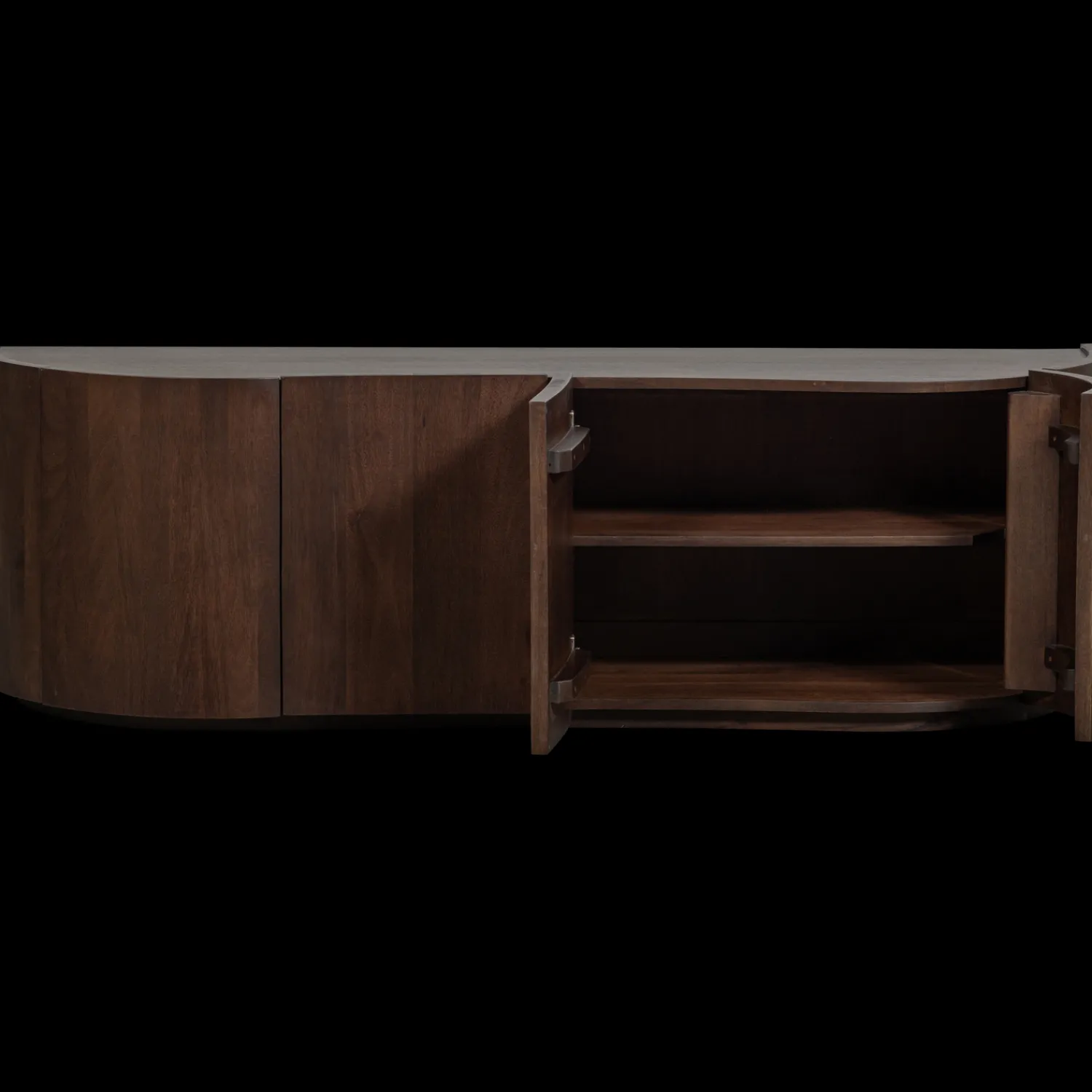 Dressoirs-WOOOD Sense Dressoir Walnut