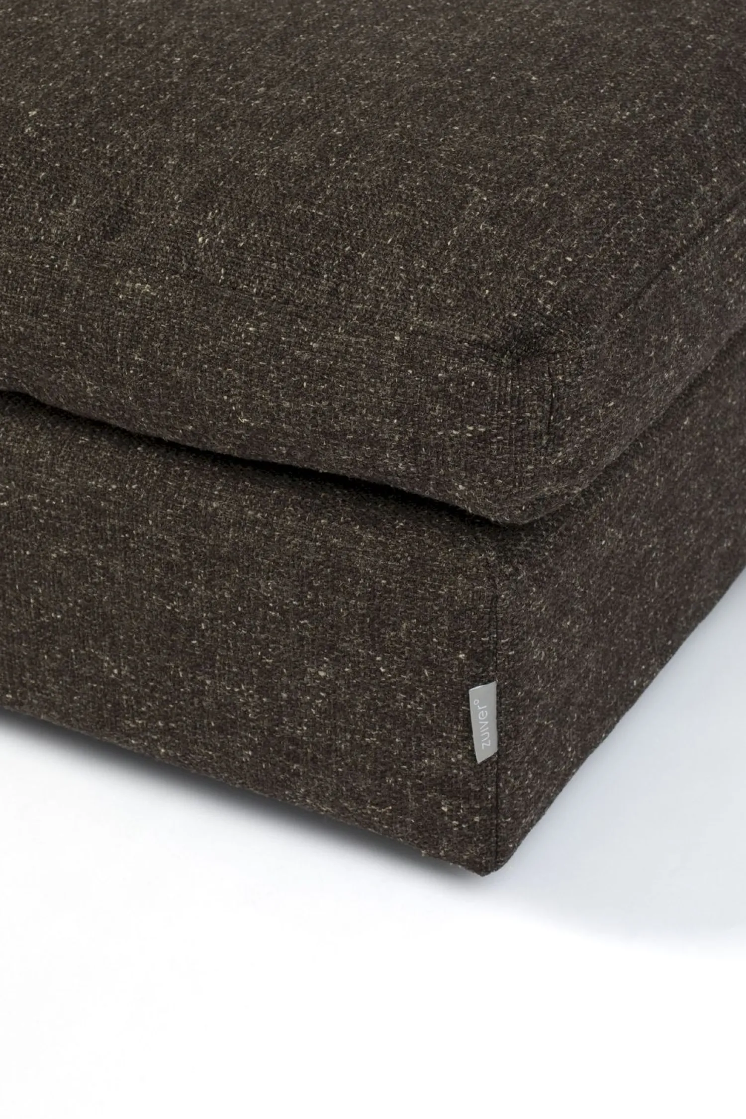 Hockers|Poefs-Zuiver Sense Hocker Espresso