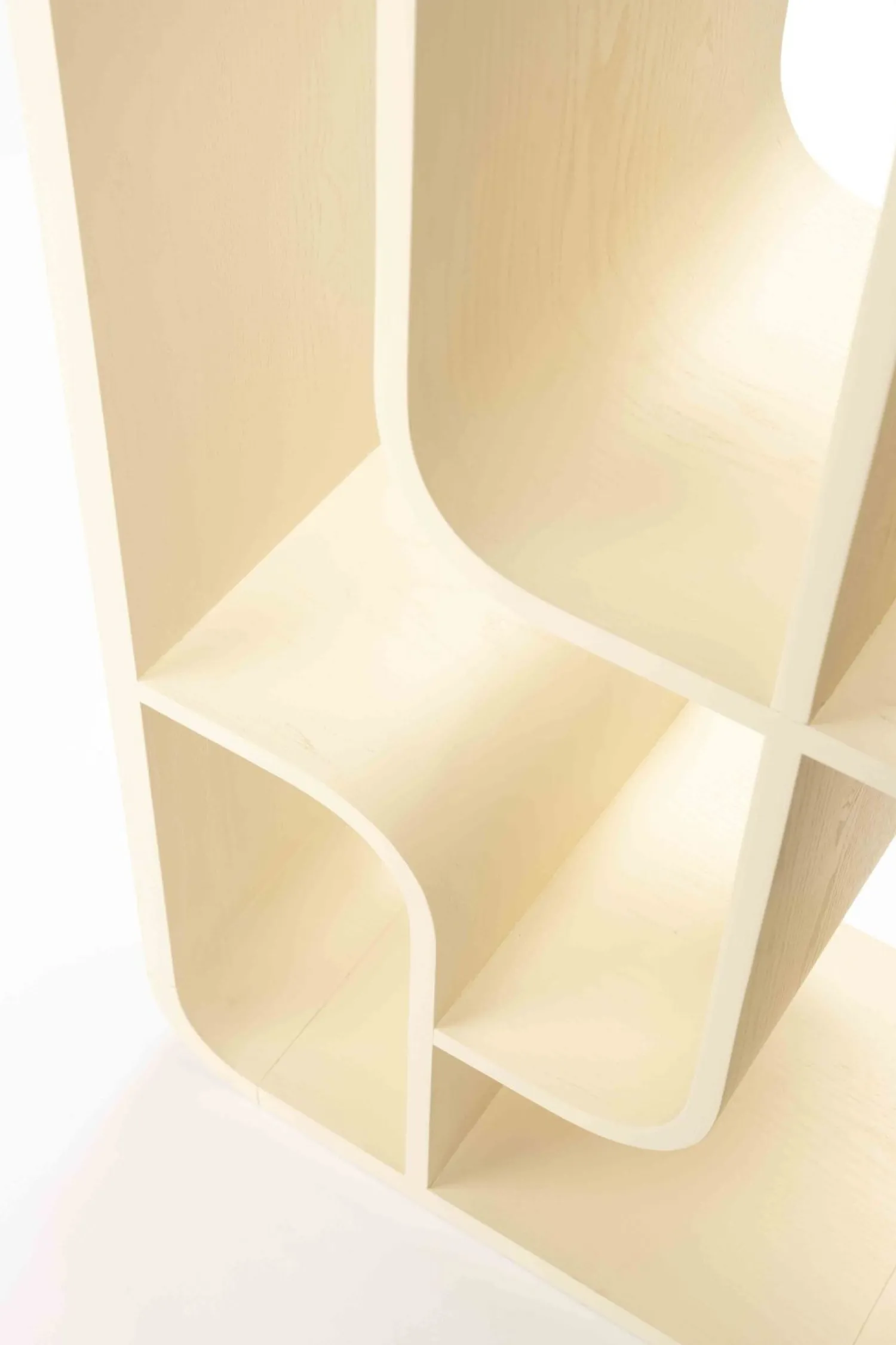 Vakkenkasten|Vakkenkasten-Zuiver Seven Vakkenkast Beige