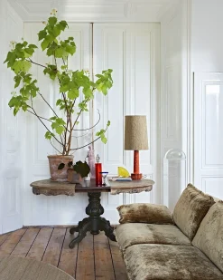 Tafellampen|Tafellampen-HKLIVING Shade Lampenkap Brown