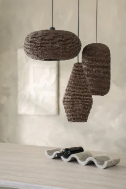 Hanglampen|Hanglampen-By Boo Shanga 1 Hanglamp Brown