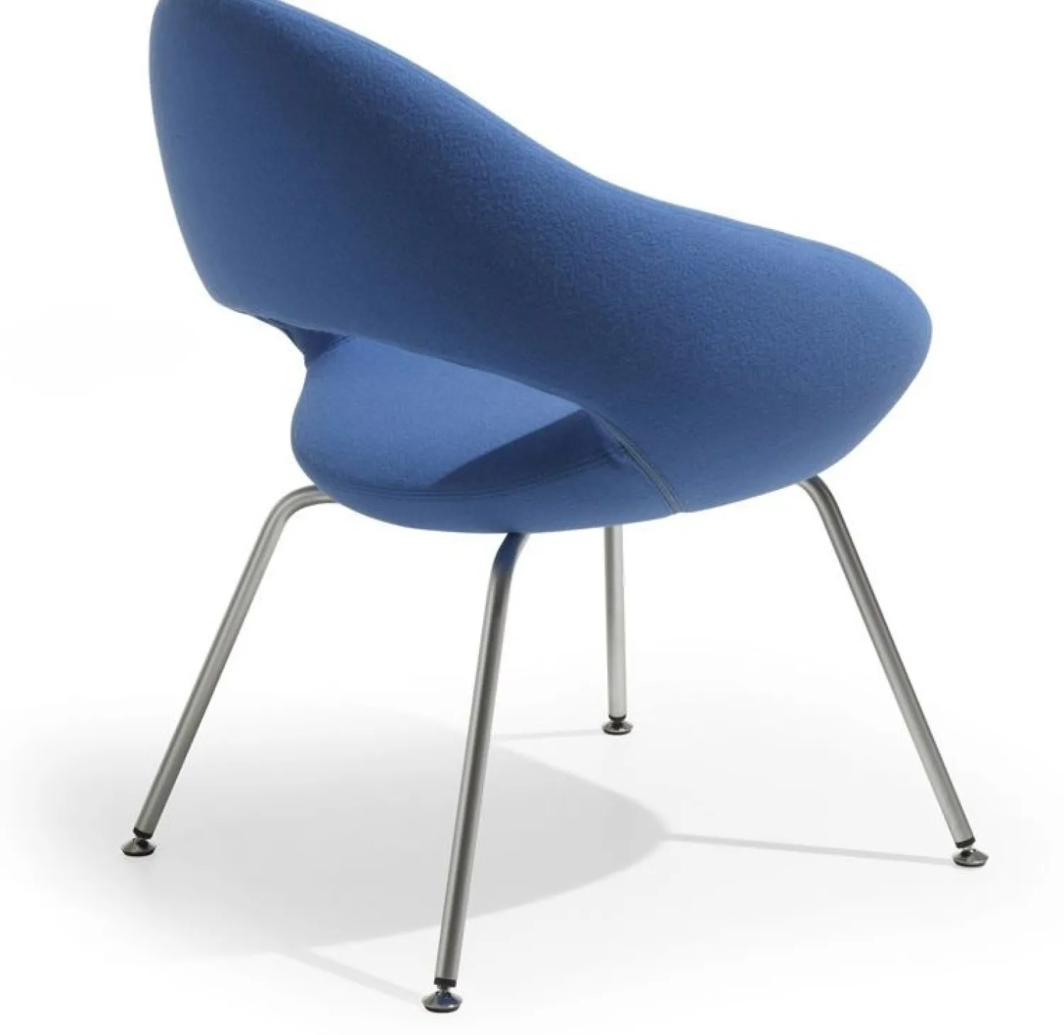 Eetkamerstoelen Met Armleuning|Design Stoelen-Artifort Shark Eetkamerstoel Grijs