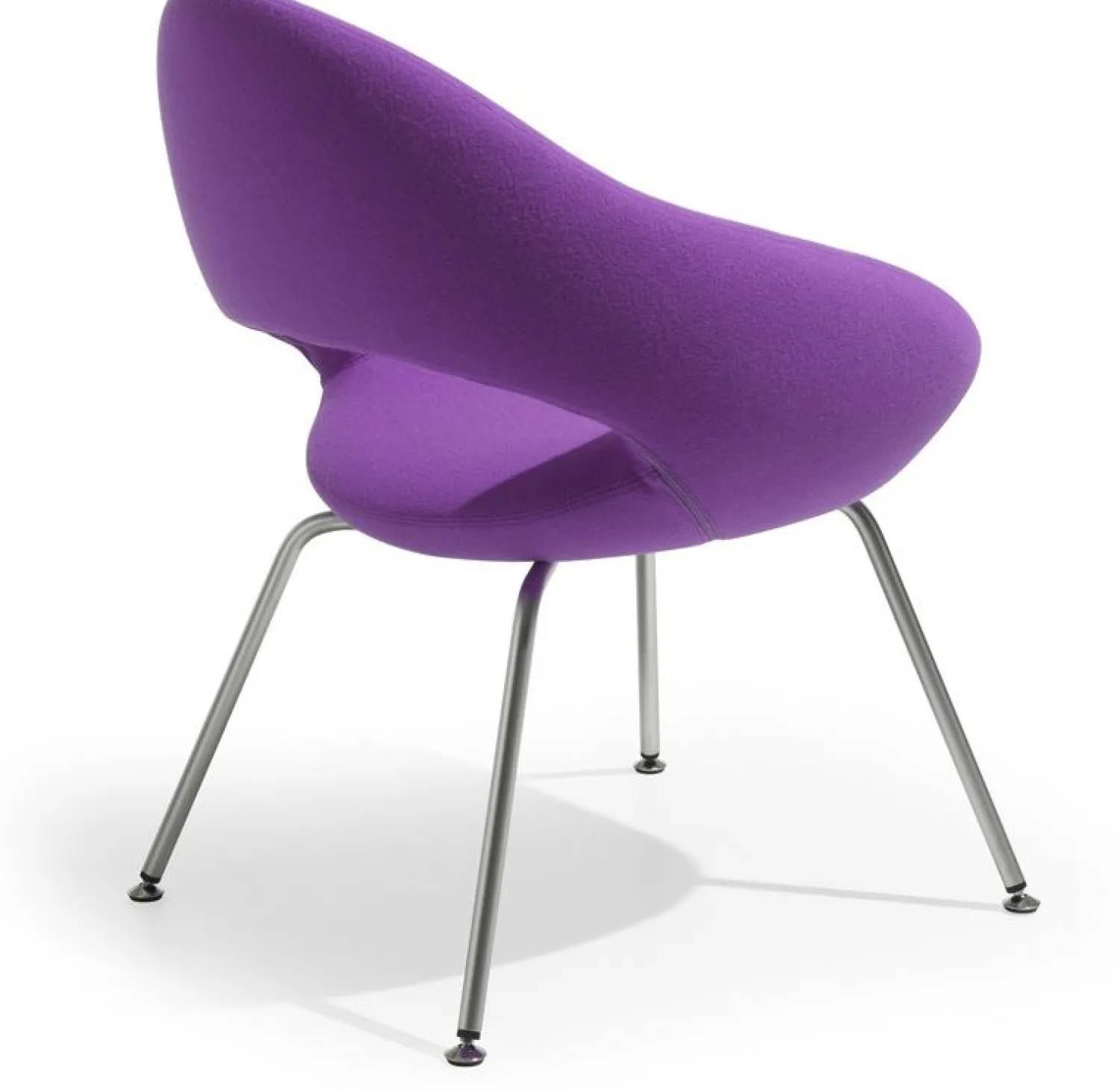Eetkamerstoelen Met Armleuning|Design Stoelen-Artifort Shark Eetkamerstoel Grijs