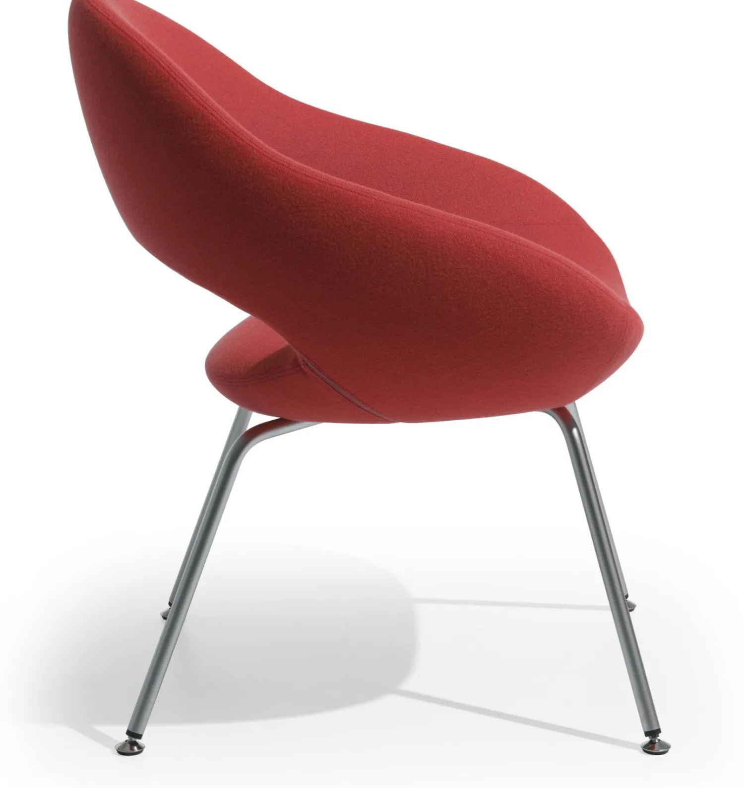 Eetkamerstoelen Met Armleuning|Design Stoelen-Artifort Shark Eetkamerstoel Grijs