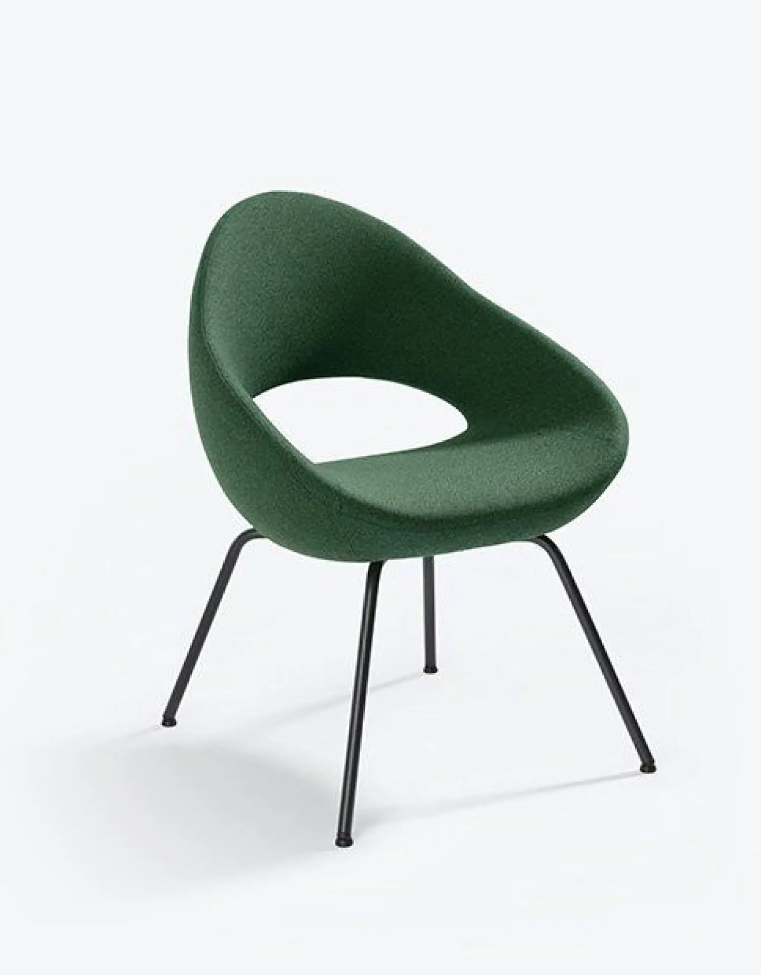 Eetkamerstoelen Met Armleuning|Design Stoelen-Artifort Shark Eetkamerstoel Grijs