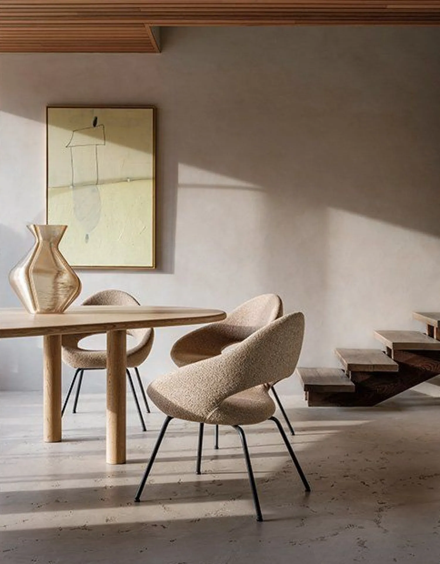 Eetkamerstoelen Met Armleuning|Design Stoelen-Artifort Shark Eetkamerstoel Grijs