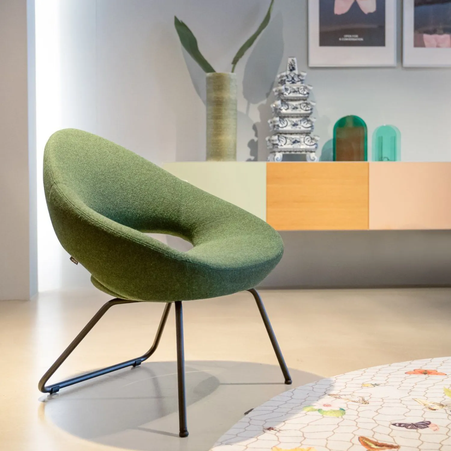 Design Fauteuils-Artifort Shark Lounge Fauteuil Grijs