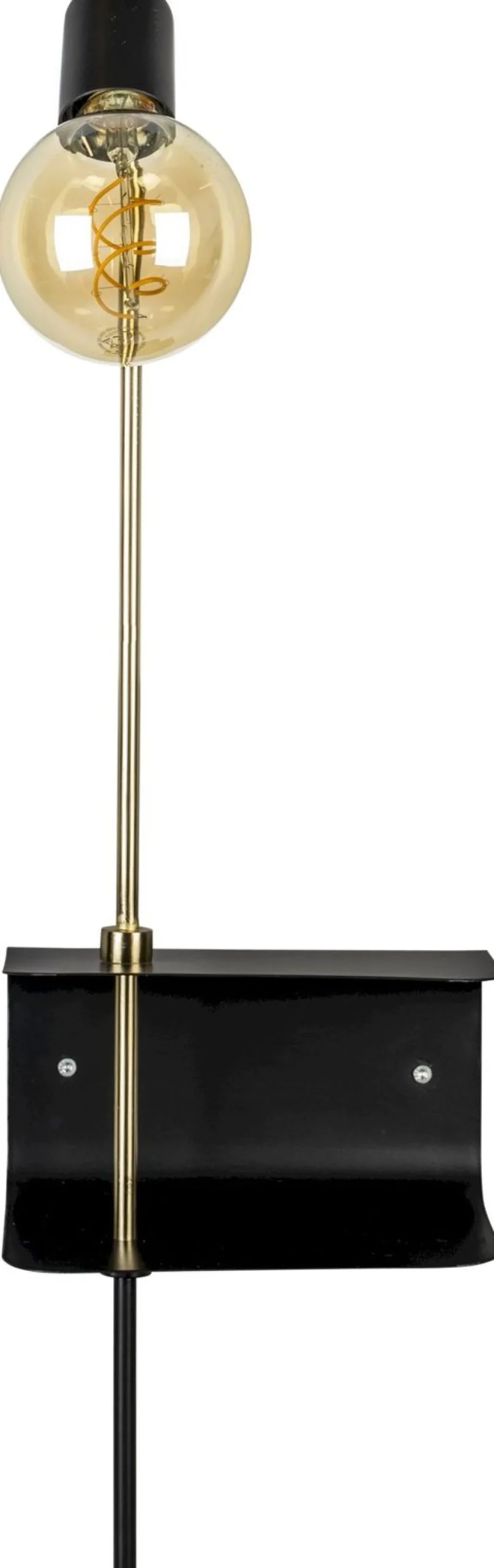 Wandlampen|Wandlampen-Dutchbone Shaw Wandlamp Black