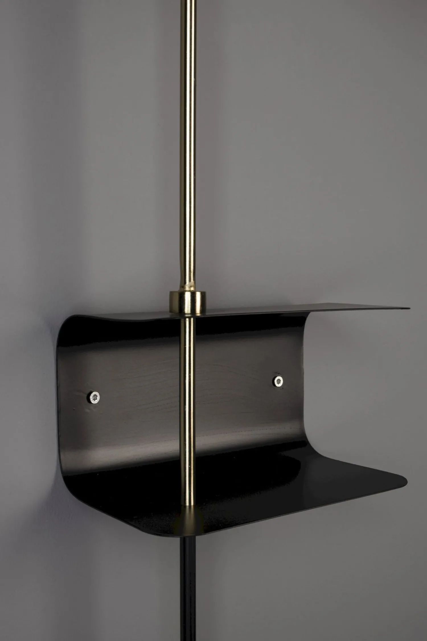 Wandlampen|Wandlampen-Dutchbone Shaw Wandlamp Black