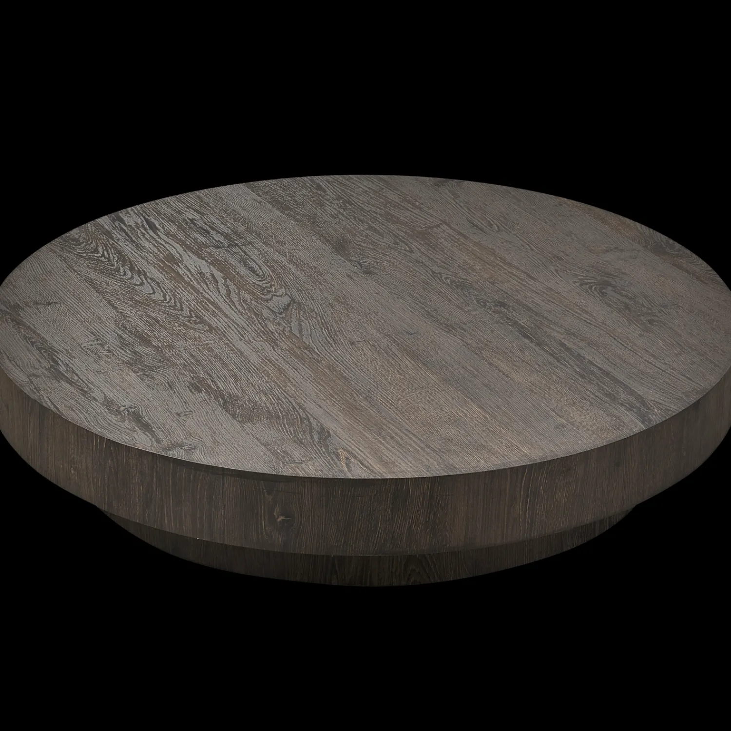 Ronde Salontafels-vtwonen Shield Too Salontafel Dark Brown