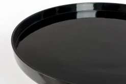 Ronde Bijzettafels-Zuiver Shiny Bomb Bijzettafel Zwart
