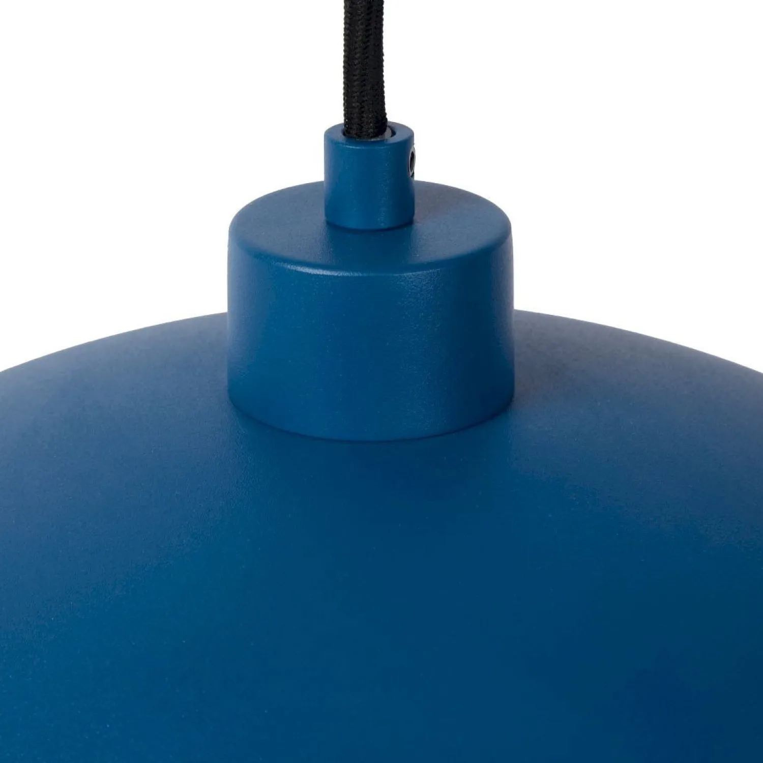 Hanglampen|Hanglampen-Lucide Siemon Hanglamp Blauw, Goud