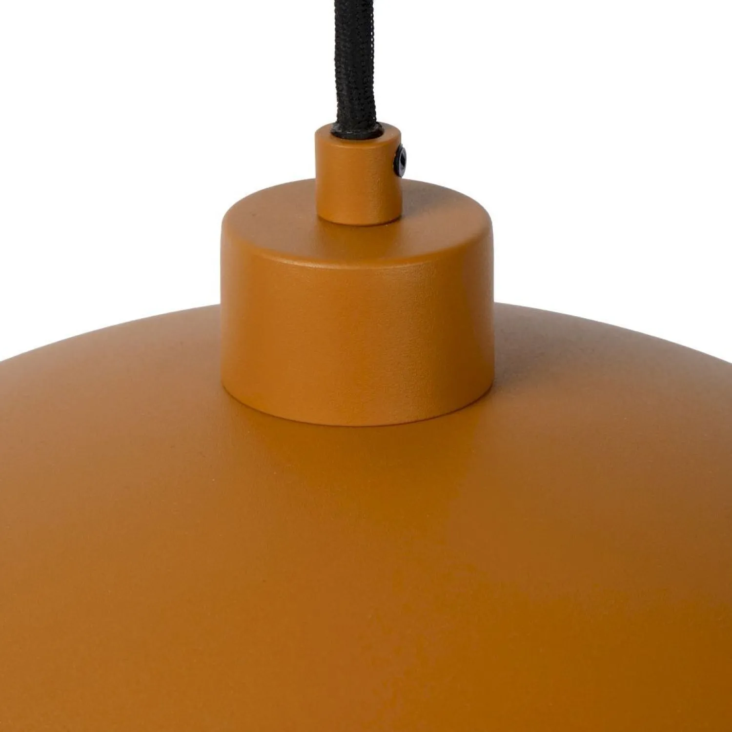 Hanglampen|Hanglampen-Lucide Siemon Hanglamp Okergeel, Goud