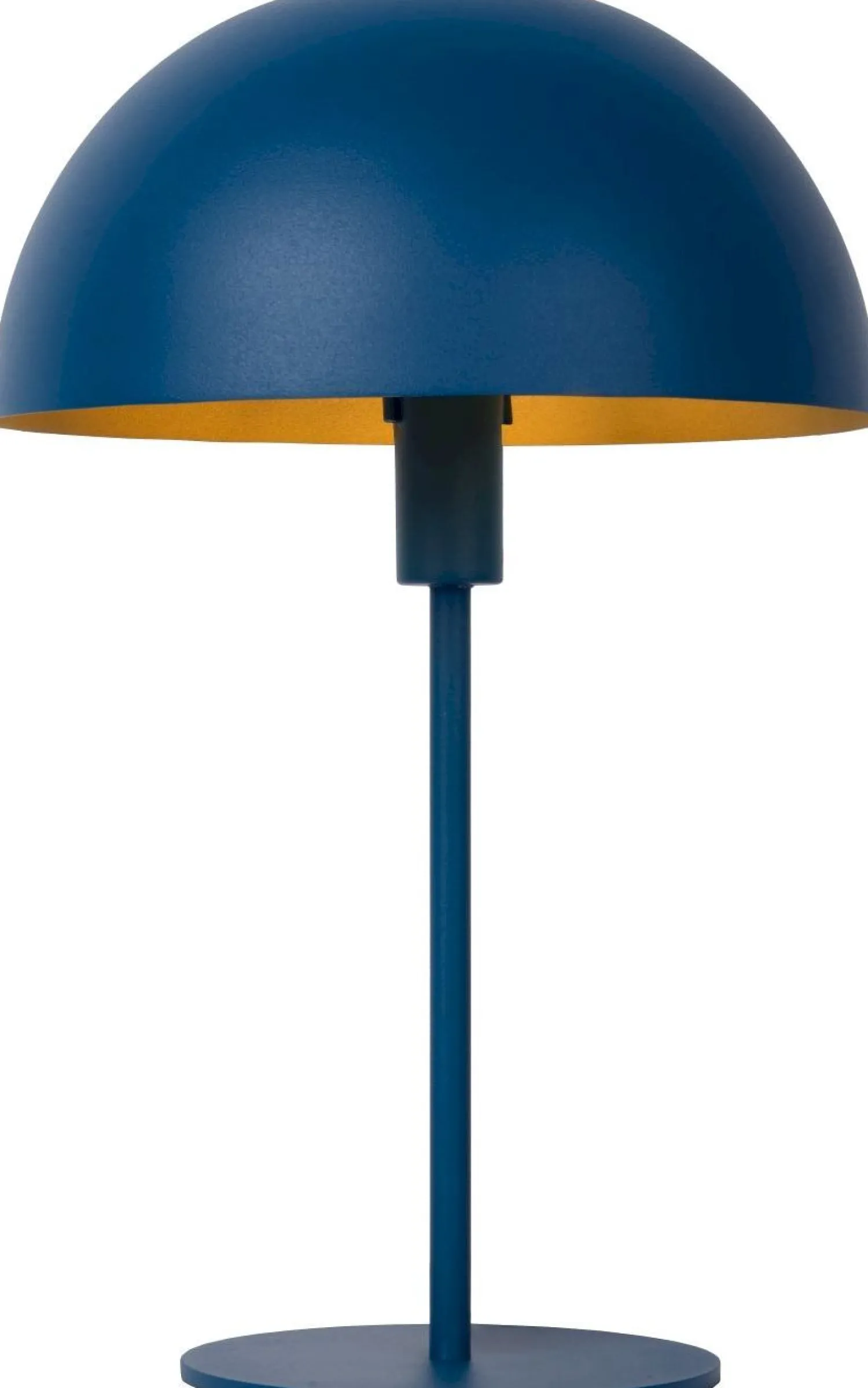 Tafellampen|Tafellampen-Lucide Siemon Tafellamp Blauw, Goud