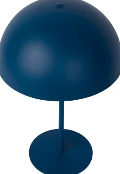 Tafellampen|Tafellampen-Lucide Siemon Tafellamp Blauw, Goud