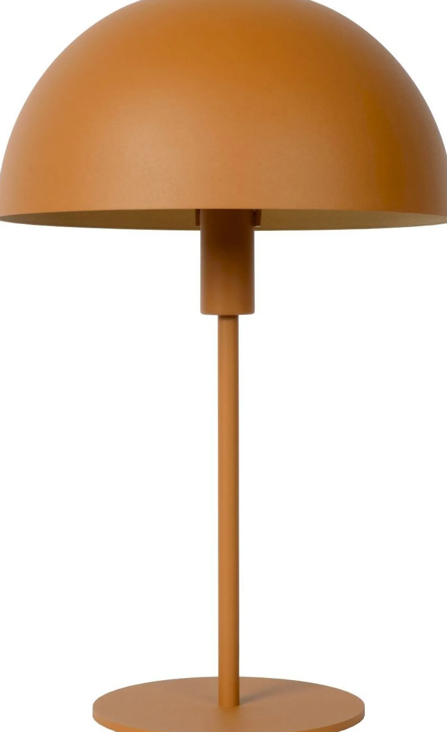 Moderne Tafellampen|Tafellampen-Lucide Siemon Tafellamp Okergeel, Goud