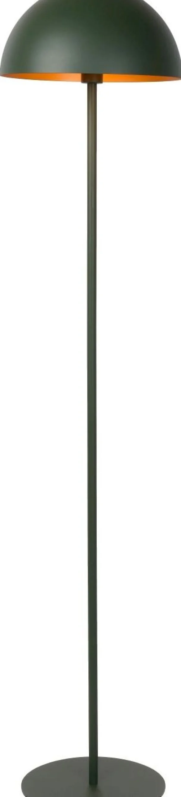 Vloerlampen|Vloerlampen-Lucide Siemon Vloerlamp Groen, Goud