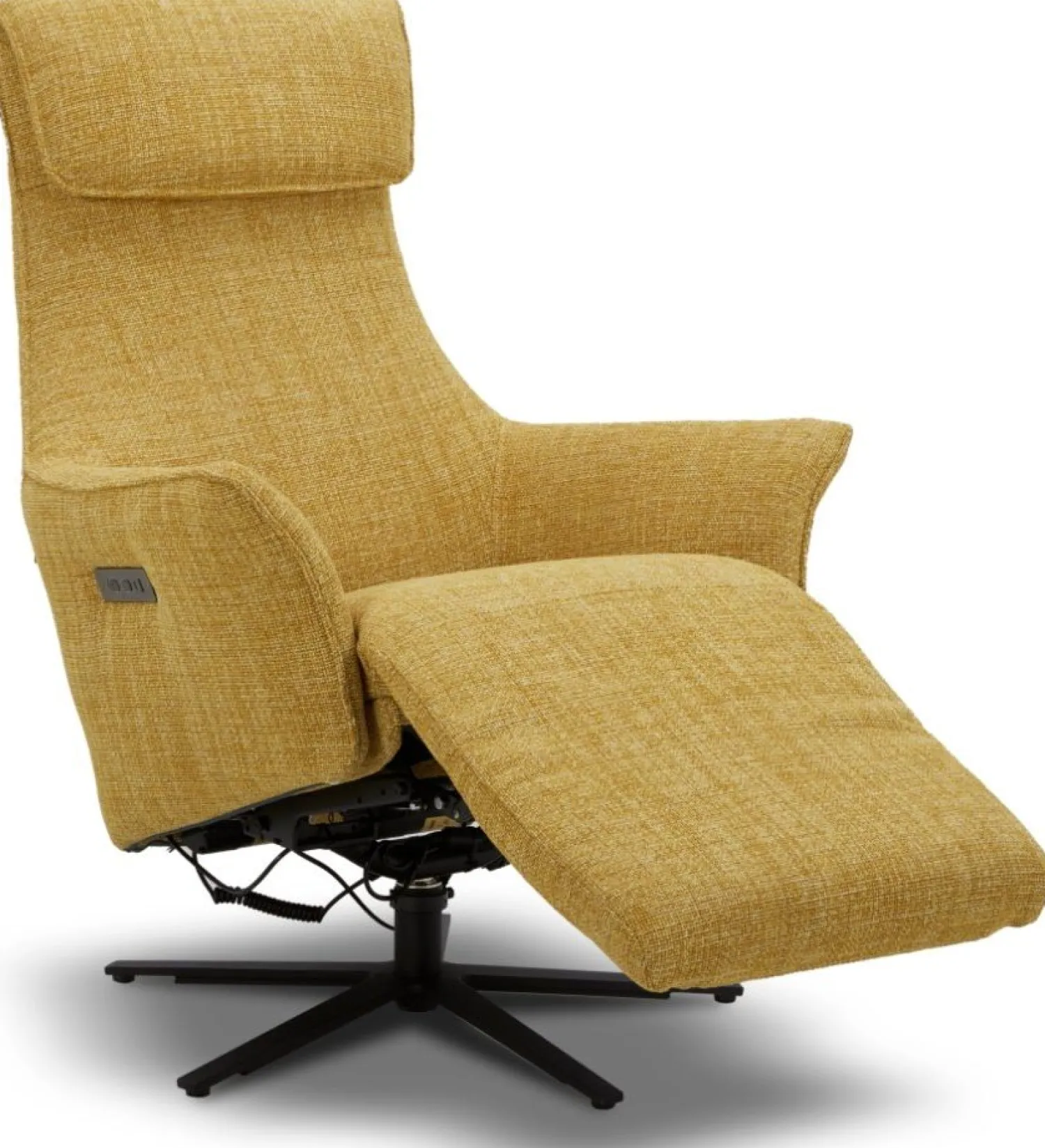 Leren Fauteuils|Relaxfauteuils-Movani Sier Relaxfauteuil Macha