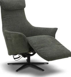 Leren Fauteuils|Relaxfauteuils-Movani Sier Relaxfauteuil Macha