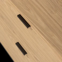 Tv-Meubels-WOOOD Silas Breed Tv-meubel Oak