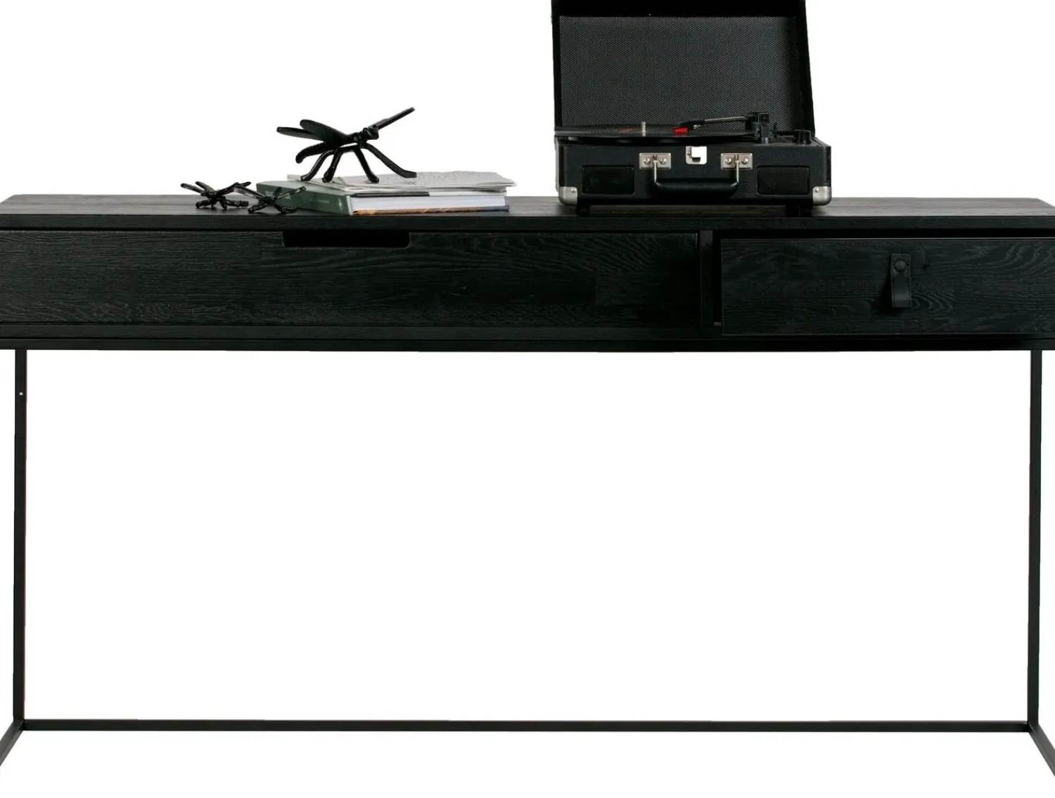 Dressoirs-WOOOD Silas Dressoir Black Night