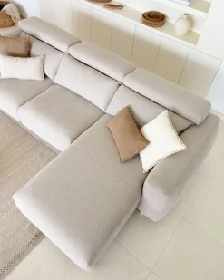 Zitbanken-Kave Home Singa 3-Zitsbank Beige