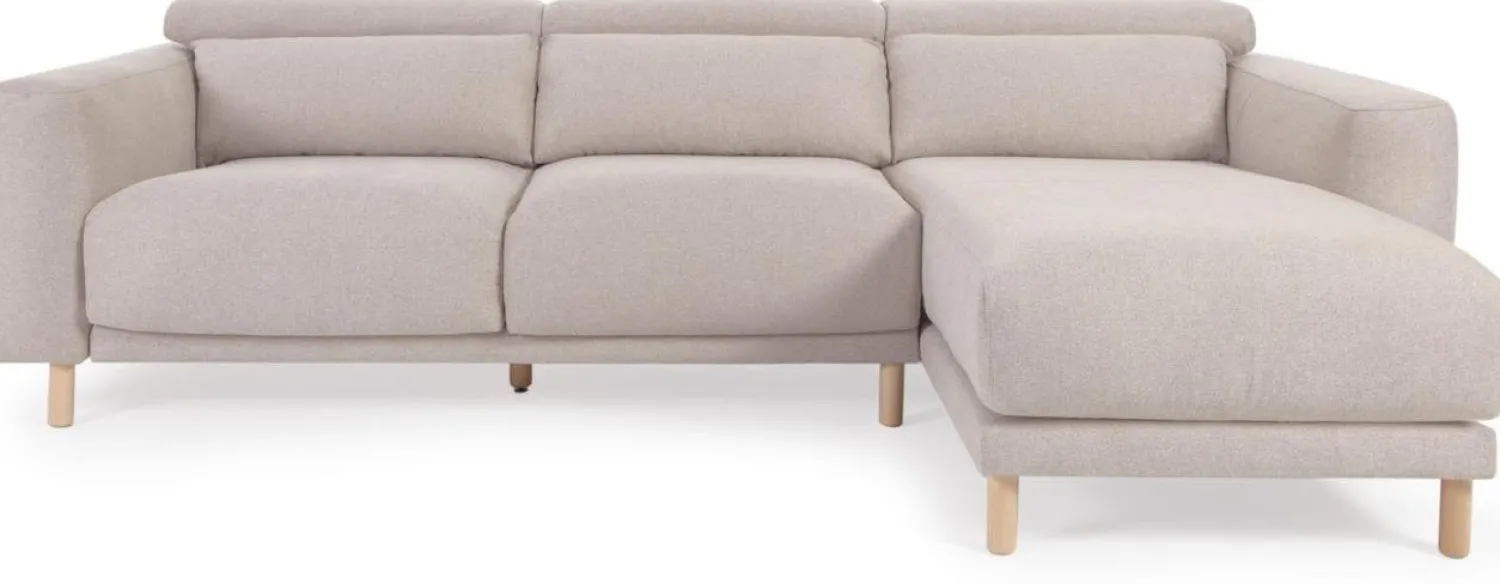 Zitbanken-Kave Home Singa 3-Zitsbank Beige