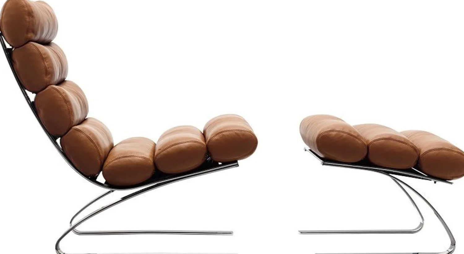 Leren Fauteuils|Design Fauteuils-COR Sinus Fauteuil Bruin