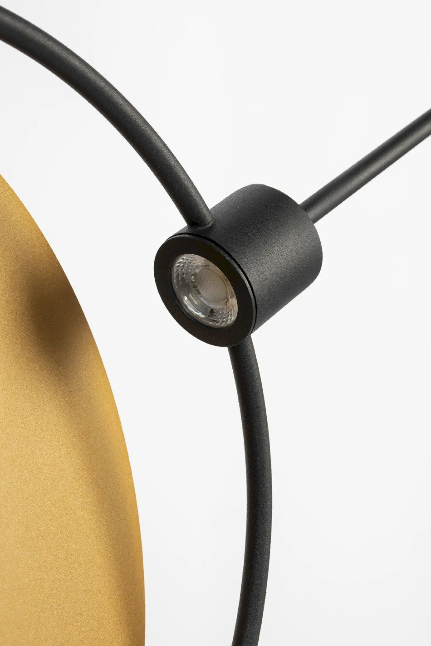 Moderne Hanglampen|Moderne Hanglampen-Zuiver Sirius Hanglamp Zwart, Goud
