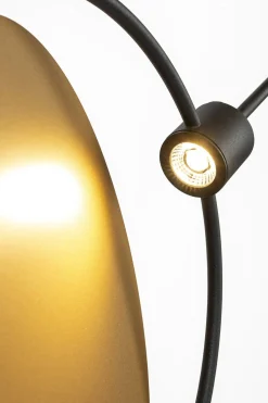 Moderne Hanglampen|Moderne Hanglampen-Zuiver Sirius Hanglamp Zwart, Goud