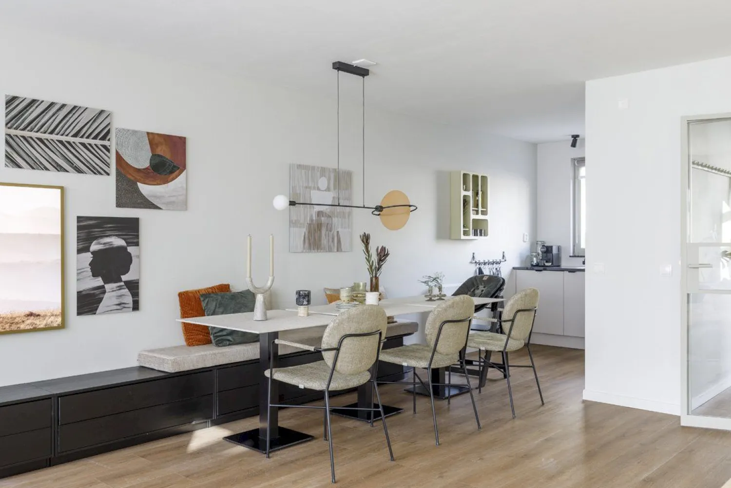 Moderne Hanglampen|Moderne Hanglampen-Zuiver Sirius Hanglamp Zwart, Goud