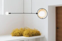 Moderne Hanglampen|Moderne Hanglampen-Zuiver Sirius Hanglamp Zwart, Goud