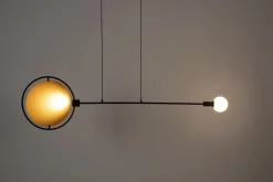 Moderne Hanglampen|Moderne Hanglampen-Zuiver Sirius Hanglamp Zwart, Goud