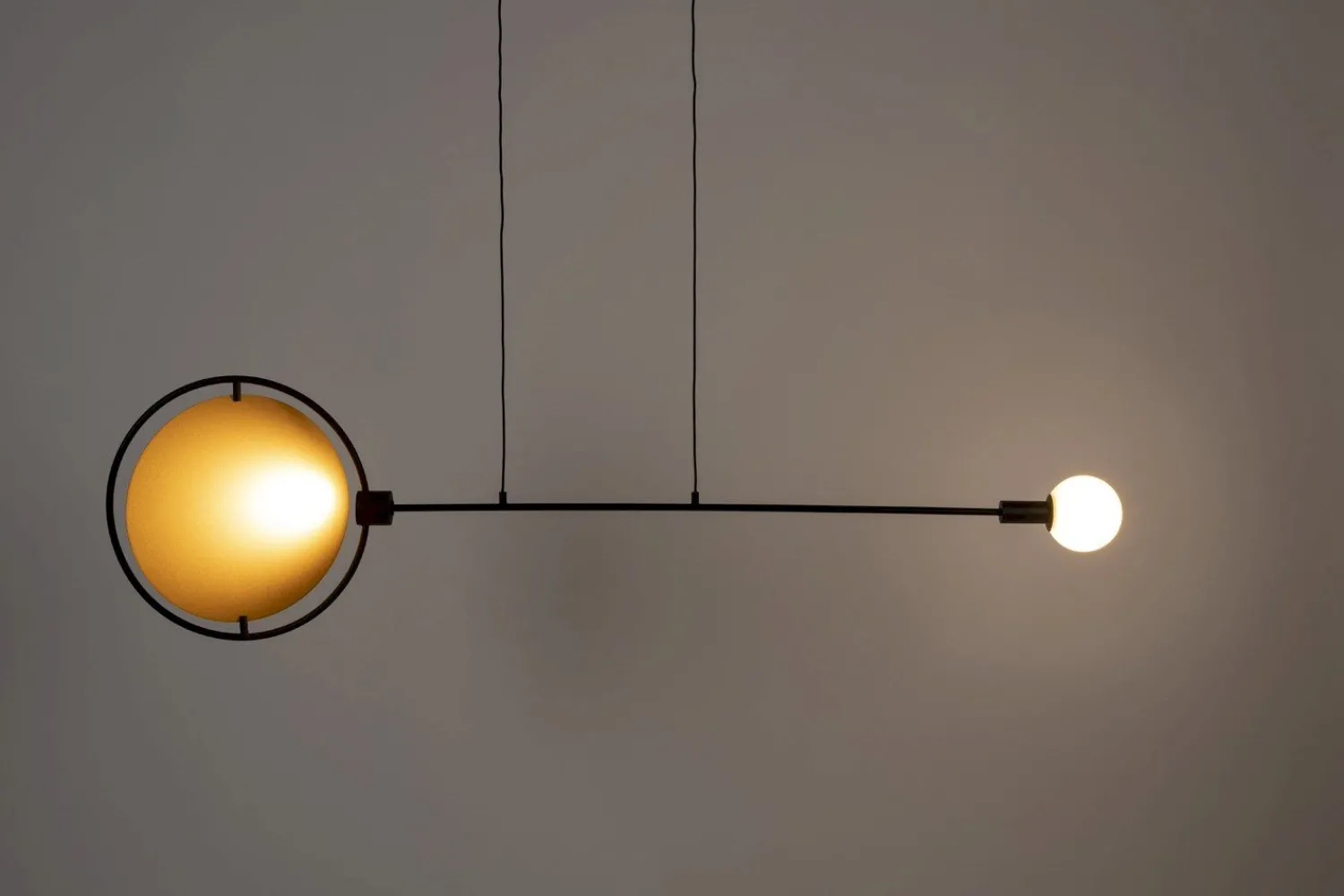 Moderne Hanglampen|Moderne Hanglampen-Zuiver Sirius Hanglamp Zwart, Goud