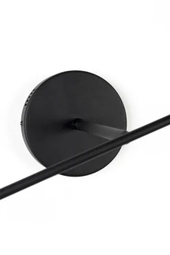 Design Wandlampen|Wandlampen-Zuiver Sirius Wandlamp Zwart, Goud